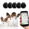 Bluetooth 4.0 Smart positioning anti-loss device Mobile pet wallet key chain smart finder-Black