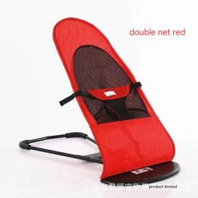 New Portable Dog Rocking Chair Pet Products (Option: Double Mesh Red-Bag)