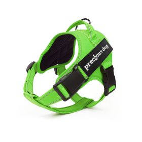 Medium Sized Large Dog Pet Chest Strap (Option: Green-L)