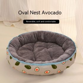 Four Seasons Universal Cat Nest For Deep Sleep (Option: Avocado-M)