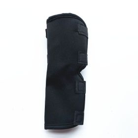 Dog Knee Pad Injury Anti-licking Light Arthrosis Recovery Auxiliary Bandage (Option: Black-S)