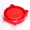 Non-slip healthy cat face bowl cartoon small pet bowl cat bowl dog bowl