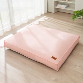 Pet Cat And Dog Waterproof Removable Washable Mattress (Option: Lovely Pink-XL)