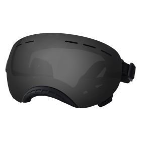 UV Protection Pet Windproof Goggles (Option: Black Frame Gray Sheet)