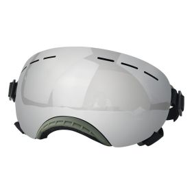 UV Protection Pet Windproof Goggles (Option: Army Green Frame Silver Strip)