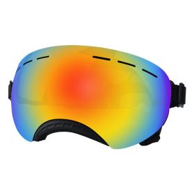 UV Protection Pet Windproof Goggles (Option: Black Frame Red Film)