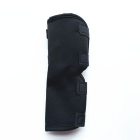 Dog Knee Pad Injury Anti-licking Light Arthrosis Recovery Auxiliary Bandage (Option: Black-L)