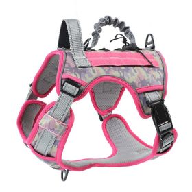 Outdoor Training Explosion-proof Bra Hand Holding Rope (Option: Camouflage Pink Colors-XL)